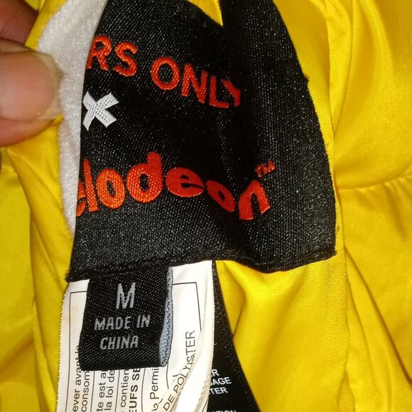 Spongebob Reversible Puffer Coat Jacket Members Only M - Picture 4 of 4